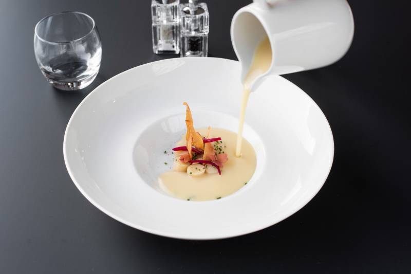 Le Blue Flamingo propose une cuisine créative, saine et équilibrée