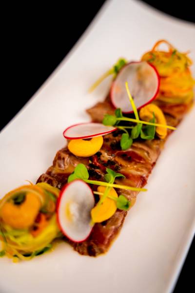 Le Blue Flamingo propose une cuisine créative, saine et équilibrée