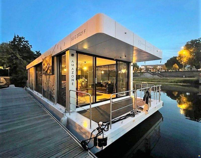 Maisons flottantes et bateaux habitations - Strasbourg Boathome