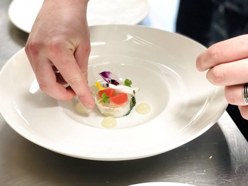 Le Blue Flamingo propose une cuisine créative, saine et équilibrée