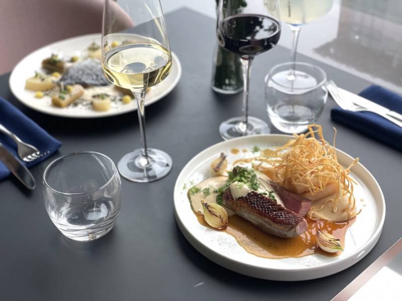 Déjeuner au Restaurant Blue Flamingo à Strasbourg